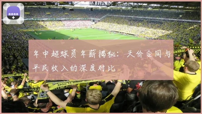 年中超球员年薪揭秘:天价合同与平民收入的深度对比